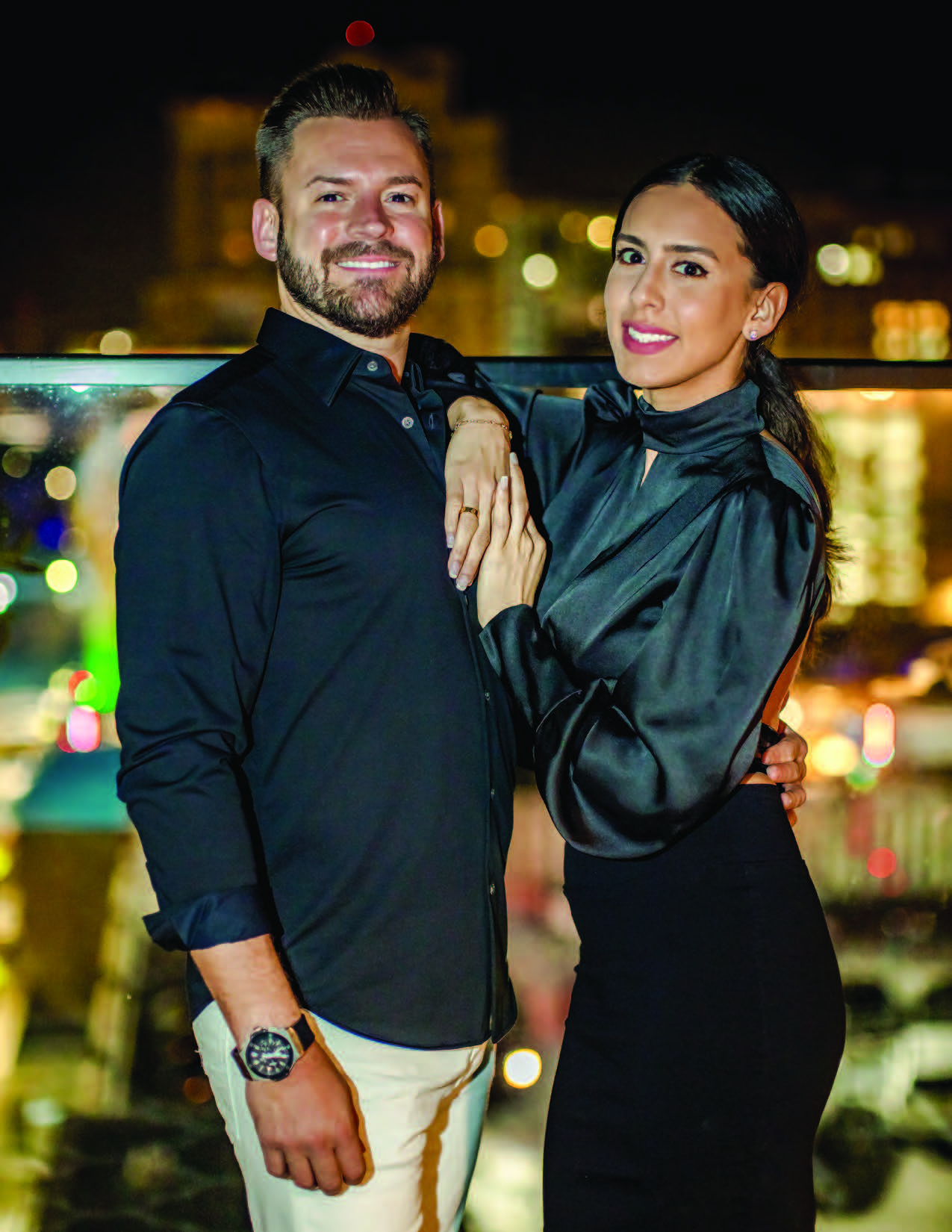 A Power Couple Shining Bright in a Big Little City