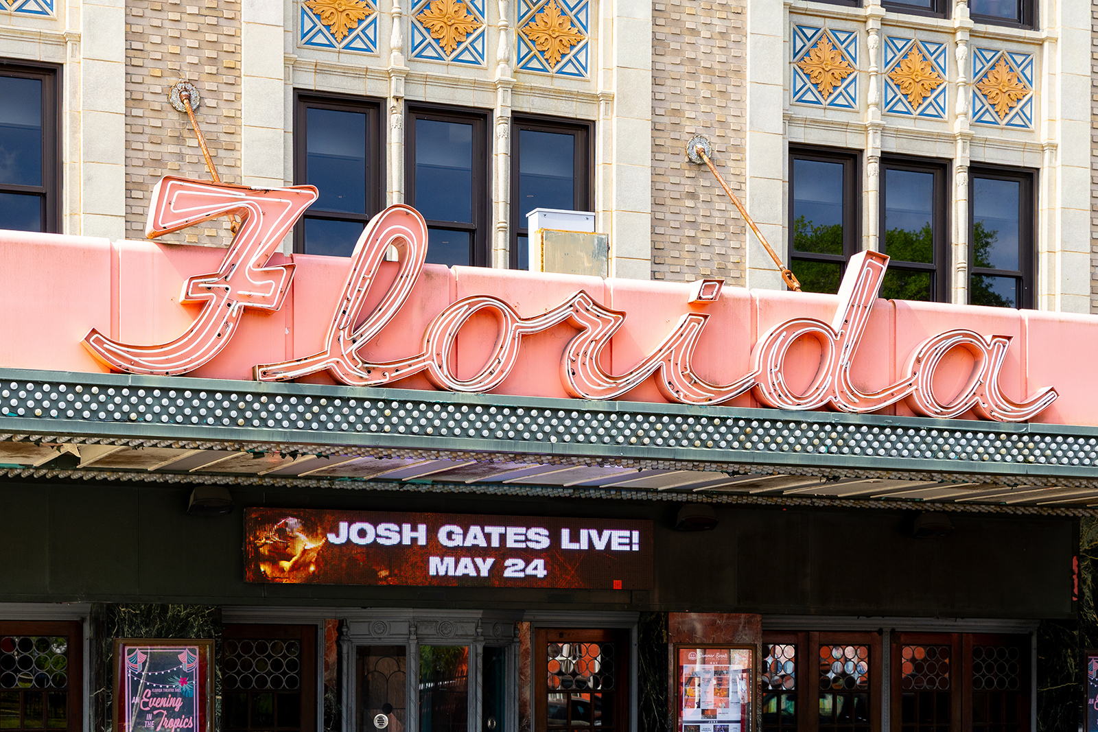 Jacksonville, FL, USA - May 15, 2026: The Florida Theatre is a historic movie theater and performing arts venue that was built in 1927.